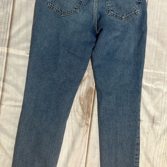 We The Free Jeans Button Fly Raw Hem Distressed Size 27 - Picture 9 of 9